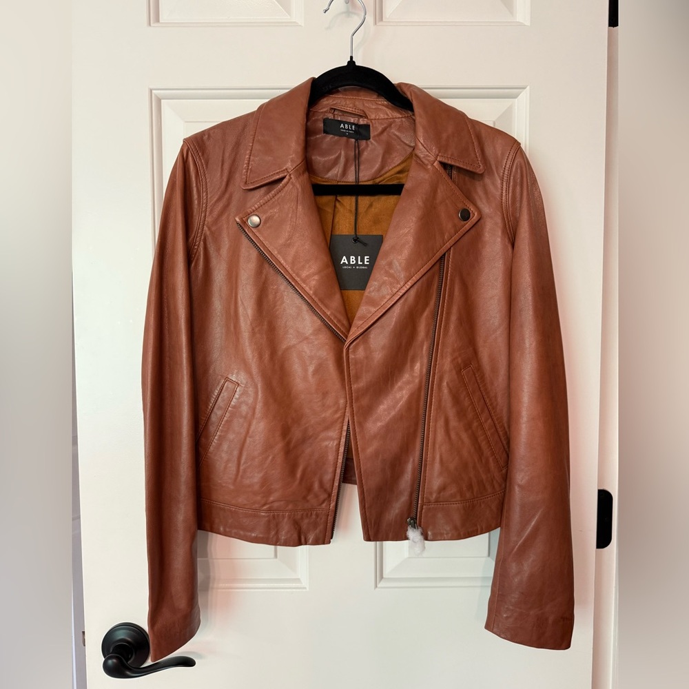 ABLE Maha Leather Jacket